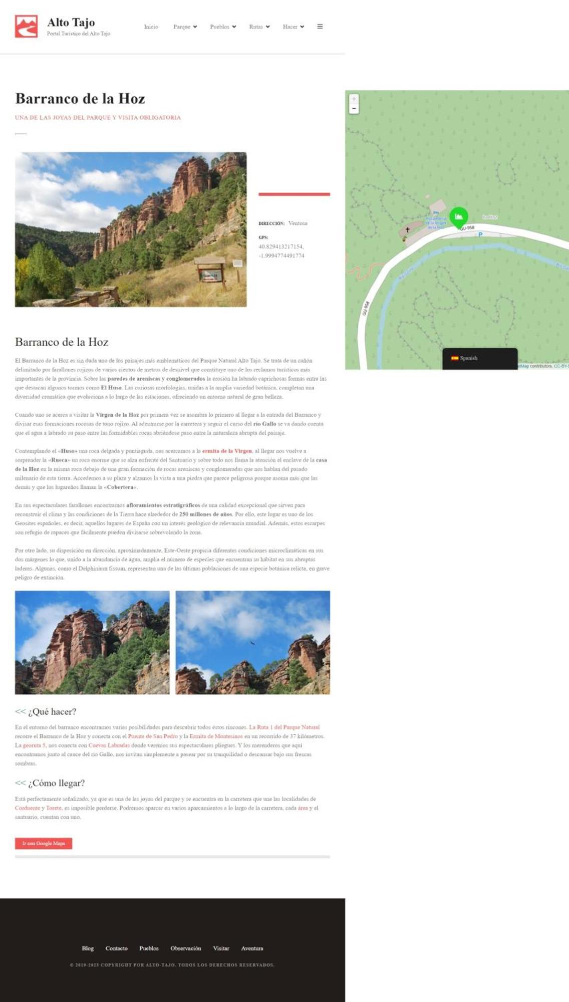 Ventosa Casas Del Barranco De La Hoz别墅 外观 照片
